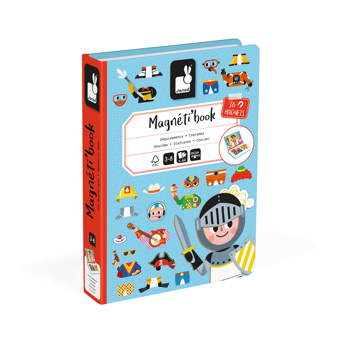 COSTUMES LIVRE MAGNÉTIQUE ENFANTS 🔶
