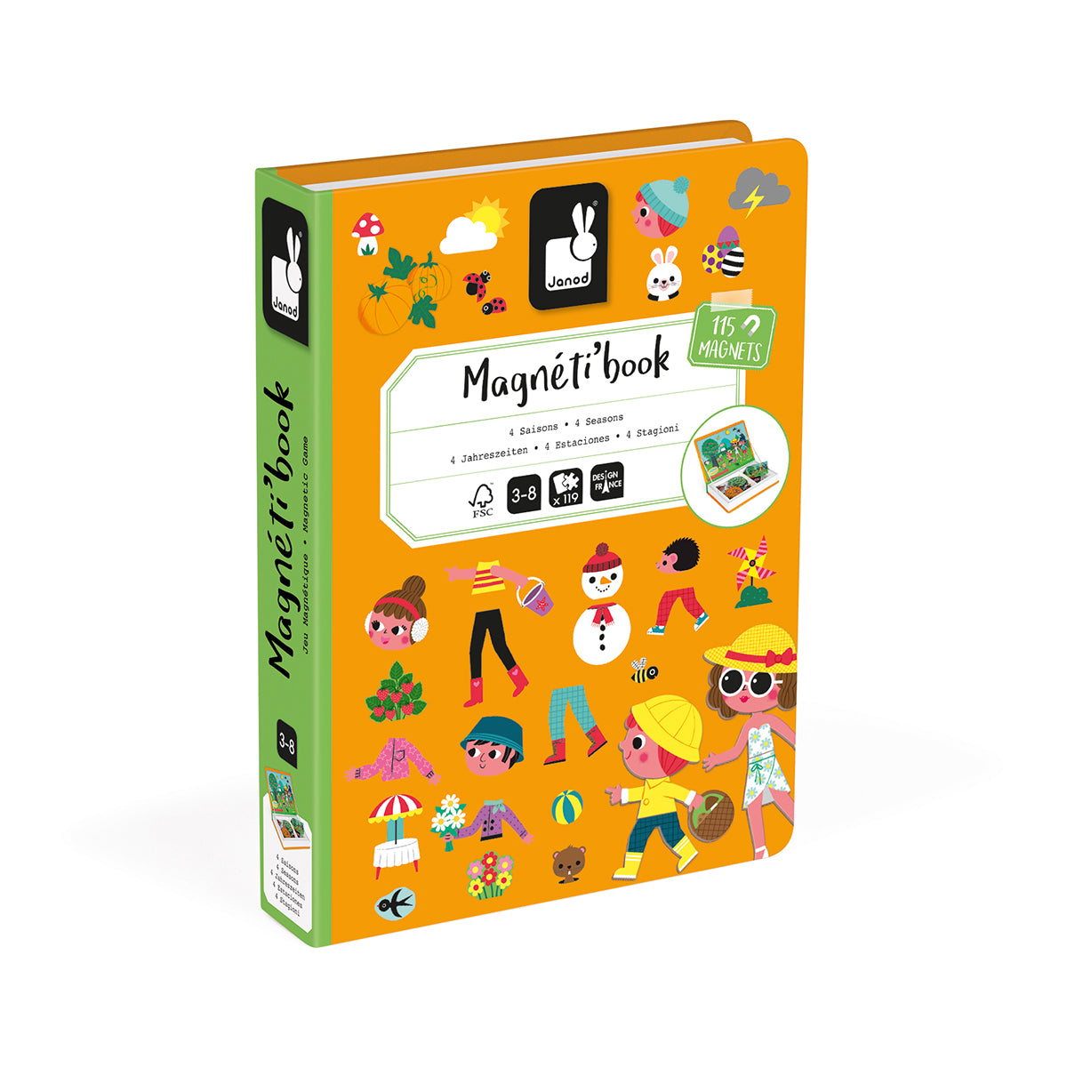 LIVRE MAGNÉTIQUE 4 SAISONS 🔶