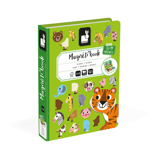 LIVRE MAGNÉTIQUE ANIMAUX 🔶