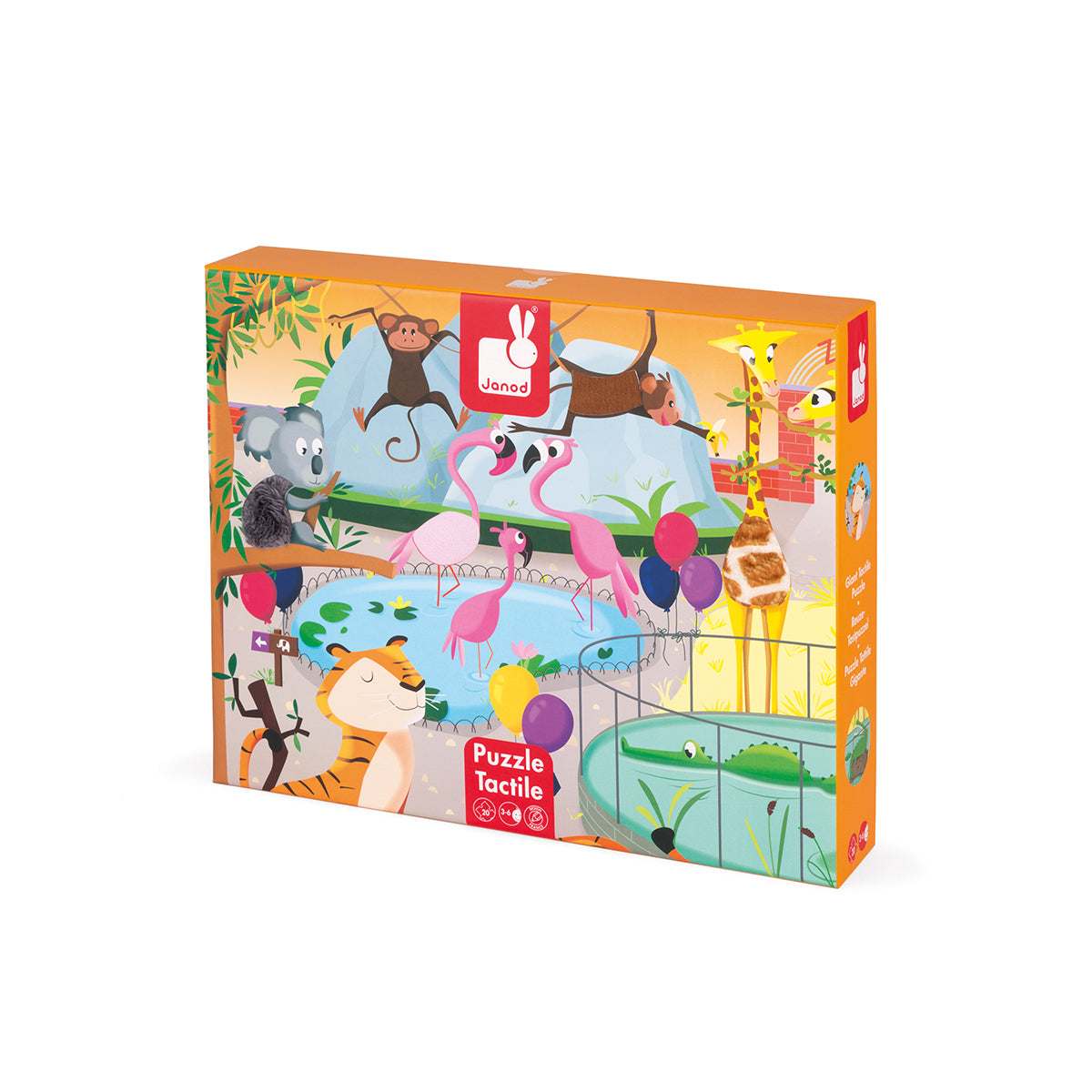 PUZZLE UNE JOURNÉE AU ZOO 20 PIÈCES 🔶