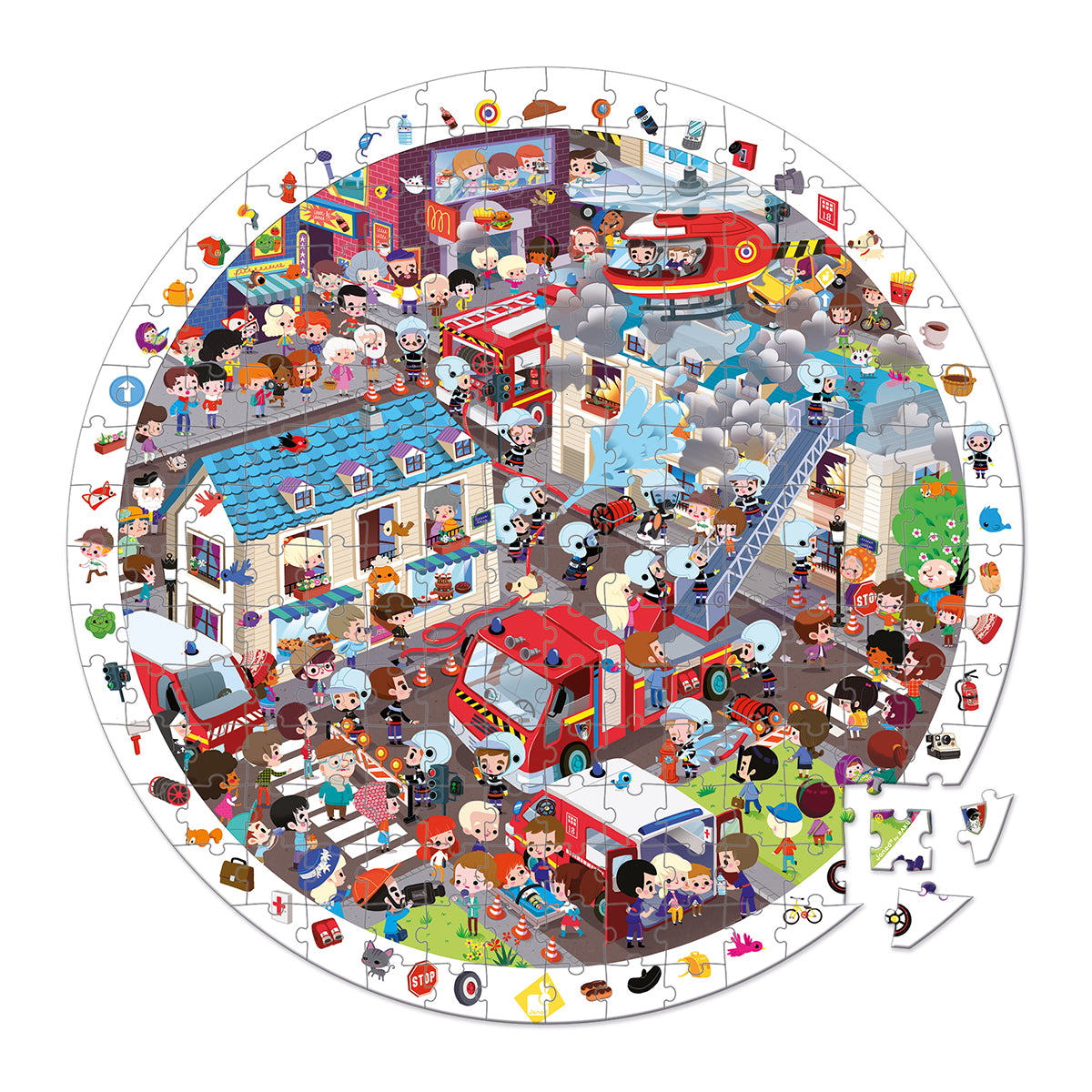PUZZLE ET HISTOIRE IMAGÉE 208 PIÈCES 🔶