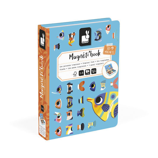 LIBRO MAGNETICO PESCI TROPICALI – JANOD