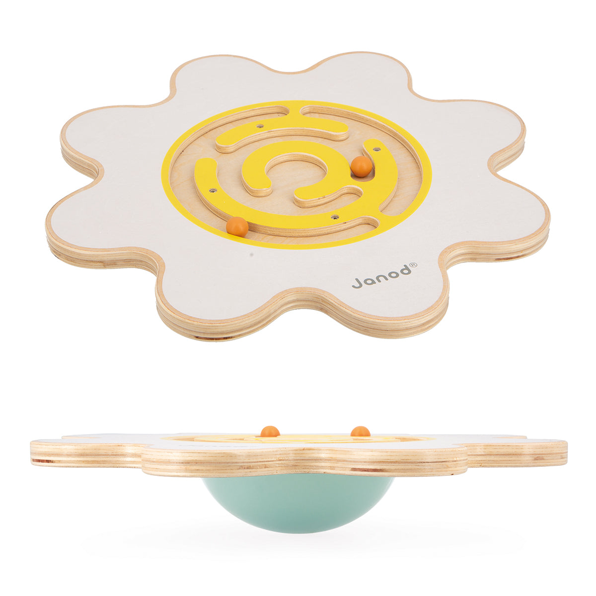 PLANCHE D'ÉQUILIBRE EN FORME DE FLEUR 🔶
