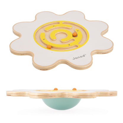 PLANCHE D'ÉQUILIBRE EN FORME DE FLEUR 🔶