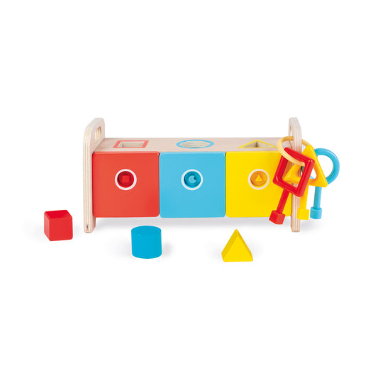 BOÎTE À CLÉS AVEC 3 CLÉS 🔶