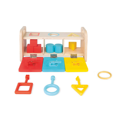 BOÎTE À CLÉS AVEC 3 CLÉS 🔶