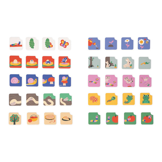 SÉQUENCE DE CARTES POUR LE JEU D'APPRENTISSAGE DANS LE JARDIN 🔶