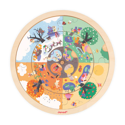 PUZZLE ROND DU JARDIN CACHÉ 🔶