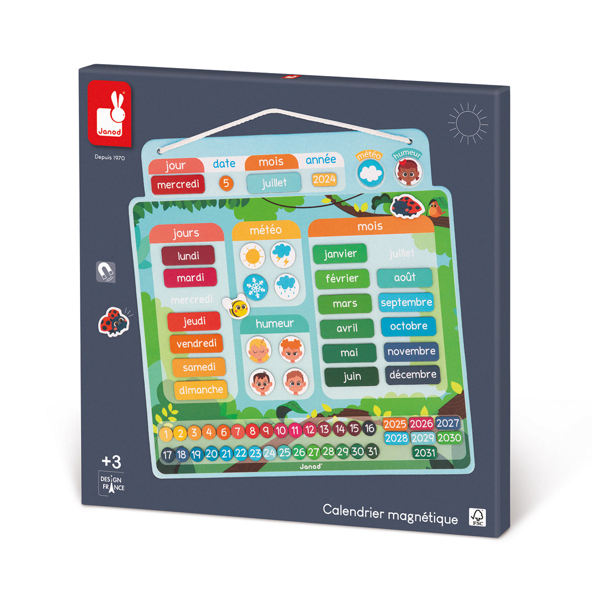 CALENDRIER MAGNÉTIQUE 🔶