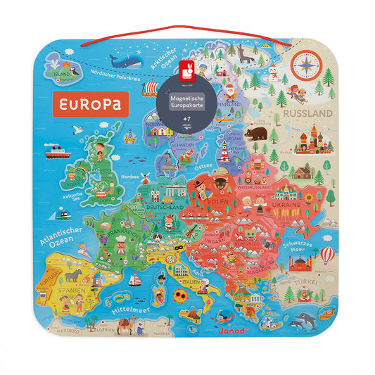 MAPPA MAGNETICA DELL'EUROPA - GER 🇩🇪 🔶