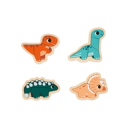 DINO 4 PUZZLE ÉVOLUTIFS 🔶