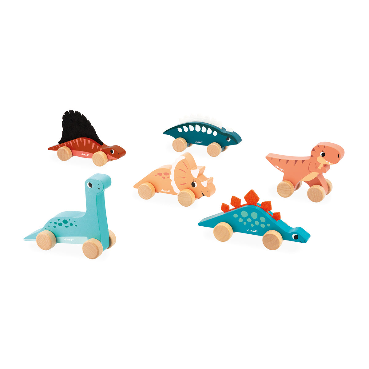 JOUET À POUSSER DINO 🔶
