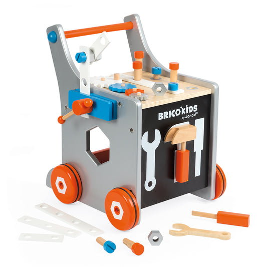 BRICO'KIDS CARRELLO DA LAVORO 25 PEZZI 🔶
