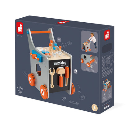 BRICO'KIDS CARRELLO DA LAVORO 25 PEZZI 🔶
