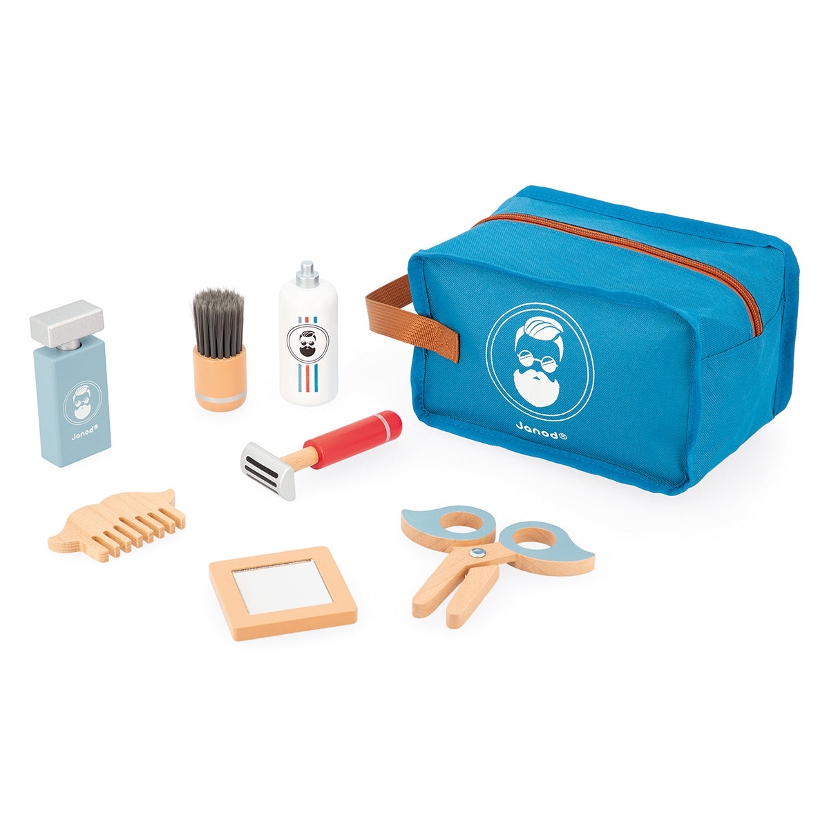 KIT DA BARBA DA 7 PEZZI CON ACCESSORI 🔶