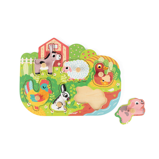 PUZZLE FERME 6 PIÈCES 🔶
