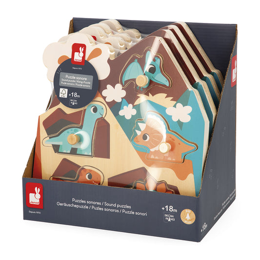 PUZZLE SONORO DINO – JANOD