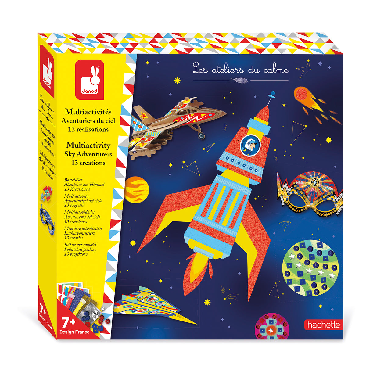 KIT CRÉATIF AVENTURE SPATIALE POUR LES ENFANTS À PARTIR DE 7 ANS 🔶