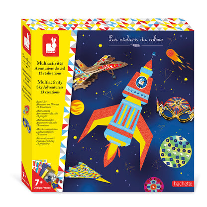 KIT CRÉATIF AVENTURE SPATIALE POUR LES ENFANTS À PARTIR DE 7 ANS 🔶