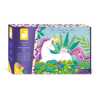 KIT MAGIQUE POUR TRAVAUX MANUELS AVEC MINI STRASS POUR ENFANTS DE 6 ANS ET PLUS 🔶