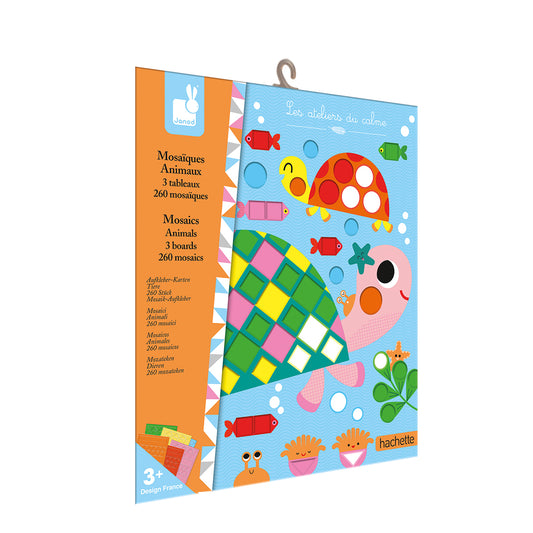 ANIMAUX EN MOSAÏQUE POUR LES ENFANTS DE 5 ANS ET PLUS 🔶
