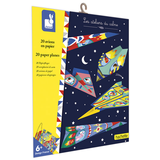 KIT AVION EN PAPIER CRÉATIF POUR ENFANTS À PARTIR DE 6 ANS 🔶