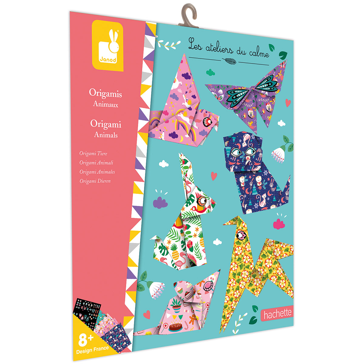 KIT CRÉATIF ANIMAUX ORIGAMI POUR ENFANTS À PARTIR DE 6 ANS 🔶