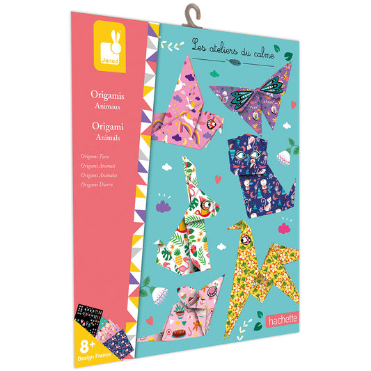 KIT CRÉATIF ANIMAUX ORIGAMI POUR ENFANTS À PARTIR DE 6 ANS 🔶