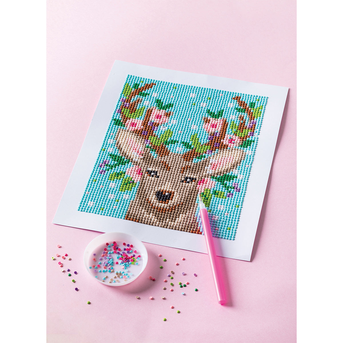 BRODERIE DIAMANT CERF 🔶