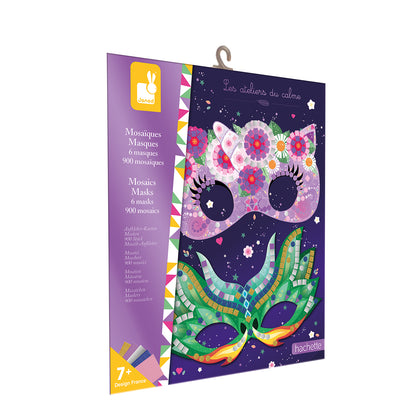 MASQUES MOSAÏQUES POUR ENFANTS À PARTIR DE 5 ANS 🔶