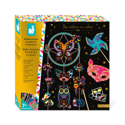 SCRATCH ART MULTI-ACTIVITÉS DÈS 4 ANS 🔶