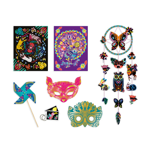 SCRATCH ART MULTI-ACTIVITÉS DÈS 4 ANS 🔶