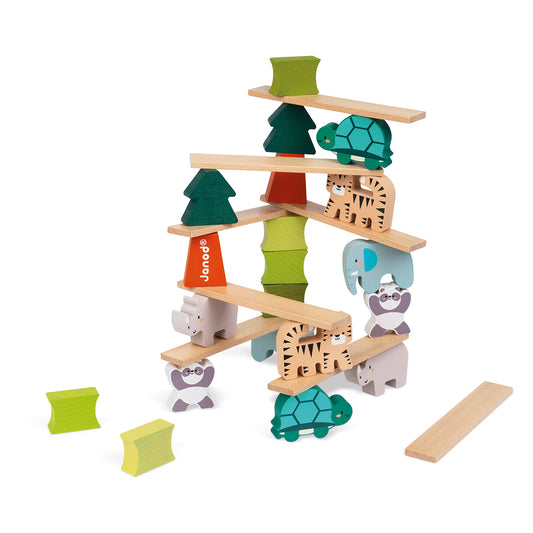 GIOCO DI IMPILAMENTO WWF ANIMALI E ALBERI 🔶