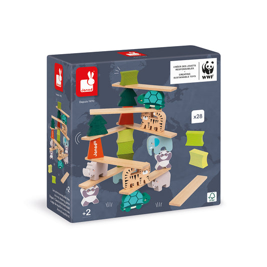 GIOCO DI IMPILAMENTO WWF ANIMALI E ALBERI 🔶