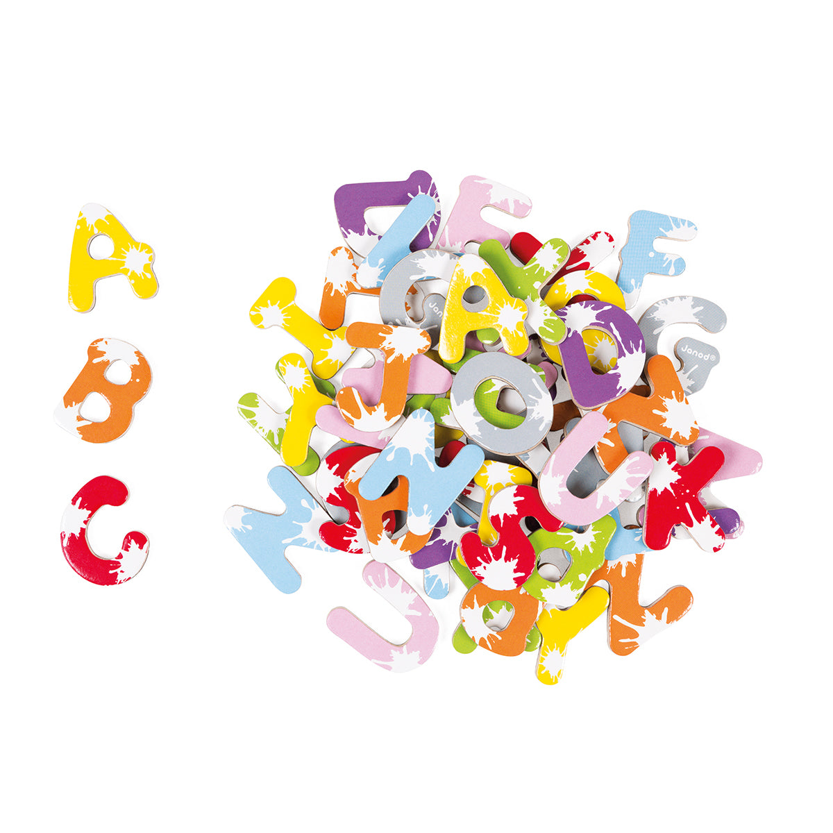 SPRITZ-BUCHSTABEN-SET 52 TEILE 🔶