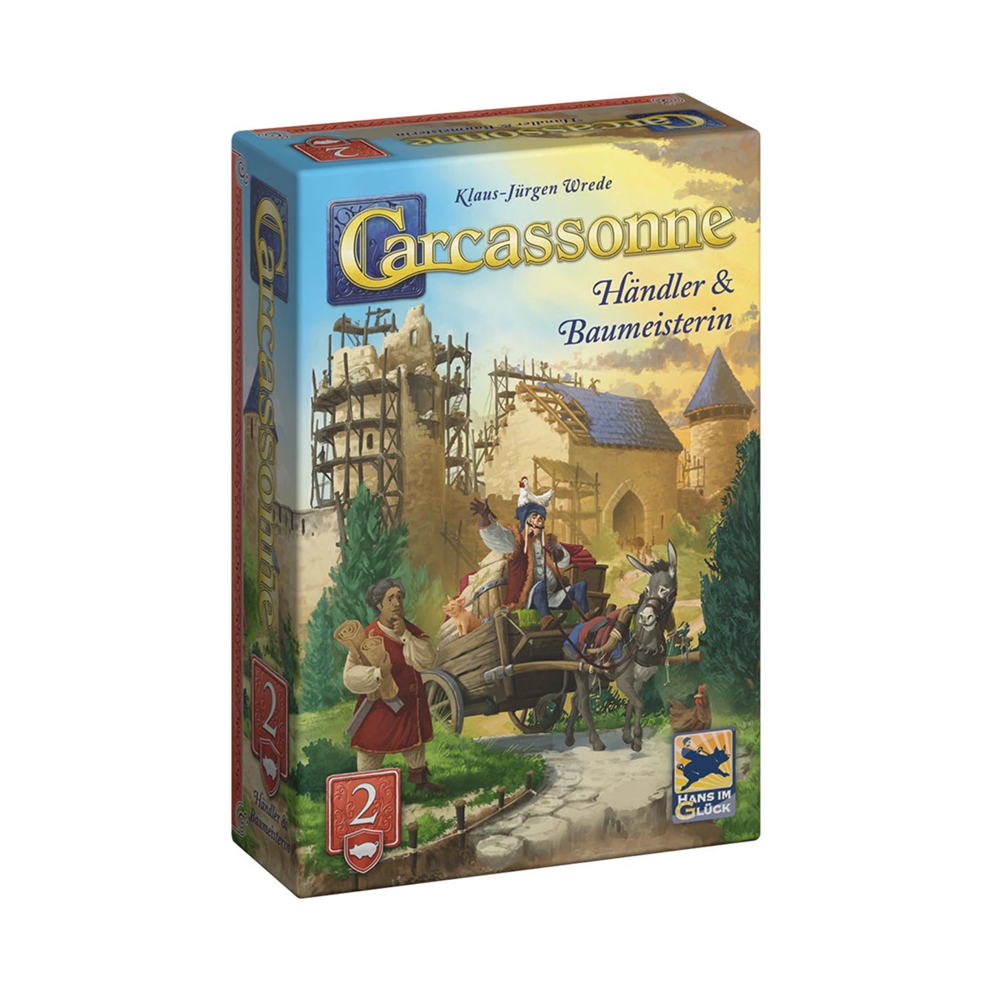CARCASSONNE - COMMERCIANTE E COSTRUTTORE (D)