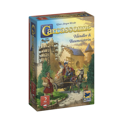 CARCASSONNE - COMMERCIANTE E COSTRUTTORE (D)