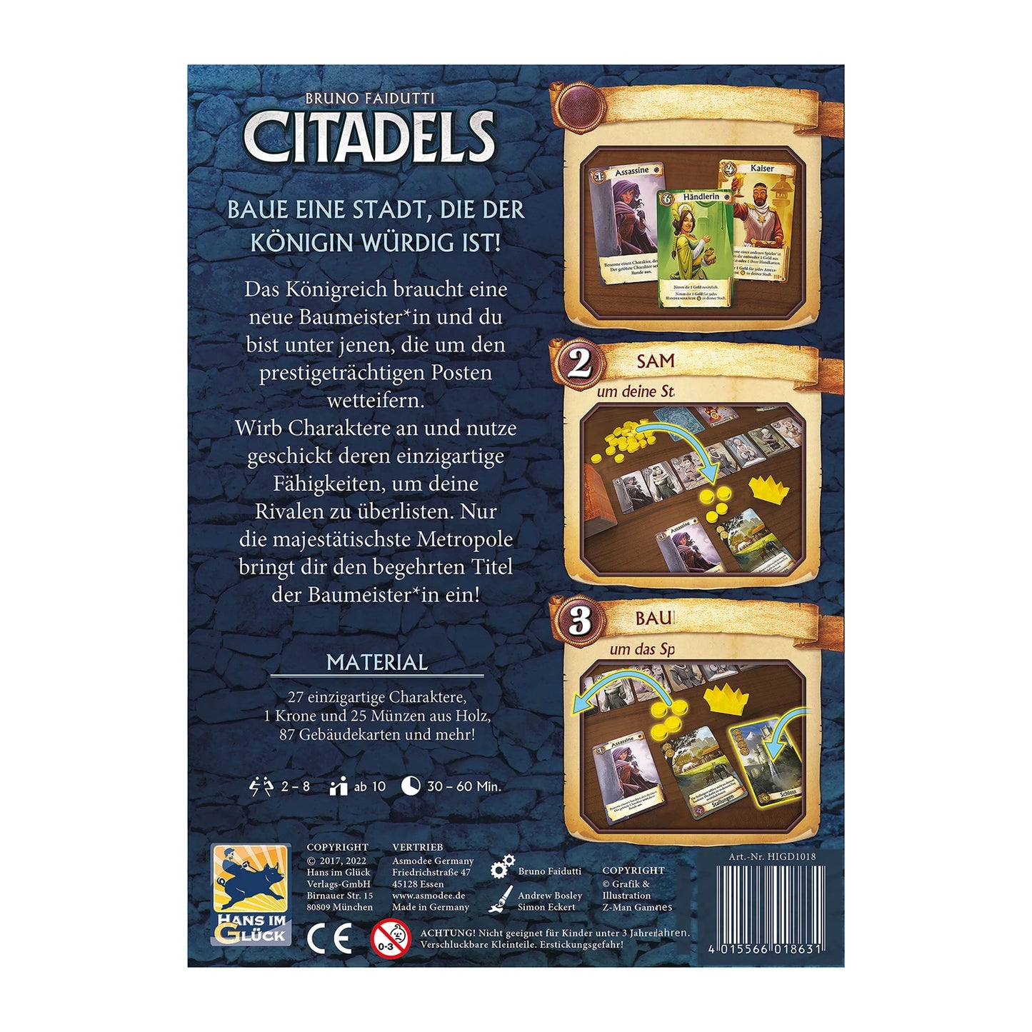 CITADELLES (F)