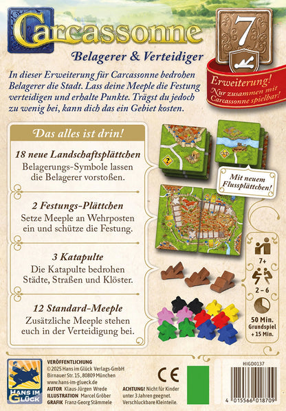 CARCASSONNE - ASSIÉGEANTS ET DÉFENSEURS (D)