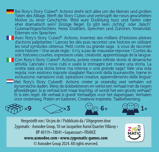 STORY CUBES - AZIONI (MULTIPLE)