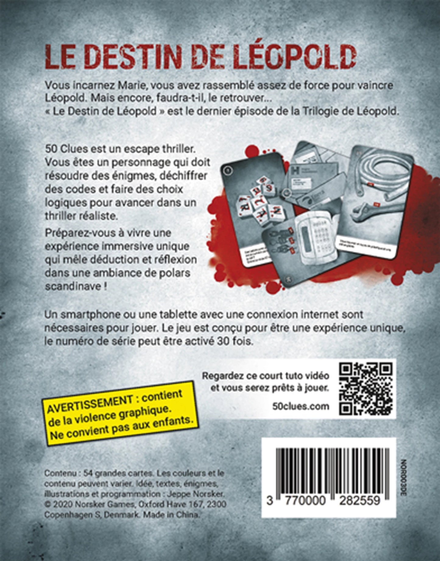 50 INDIZI - LE DESTIN DE LEOPOLD (F)