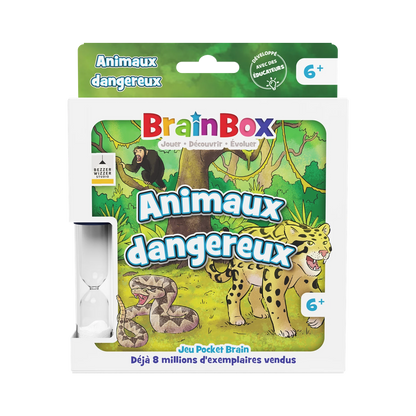 BRAINBOX DE POCHE - ANIMAUX DANGEREUX (F)
