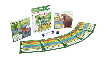 BRAINBOX DE POCHE - ANIMAUX DANGEREUX (F)