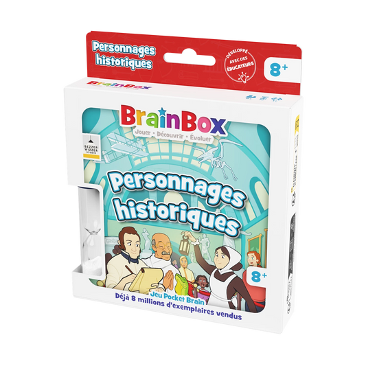 BRAINBOX POCHE - PERSONNAGES HISTORIQUES (F)
