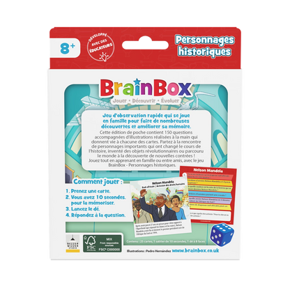 BRAINBOX POCHE - PERSONNAGES HISTORIQUES (F)