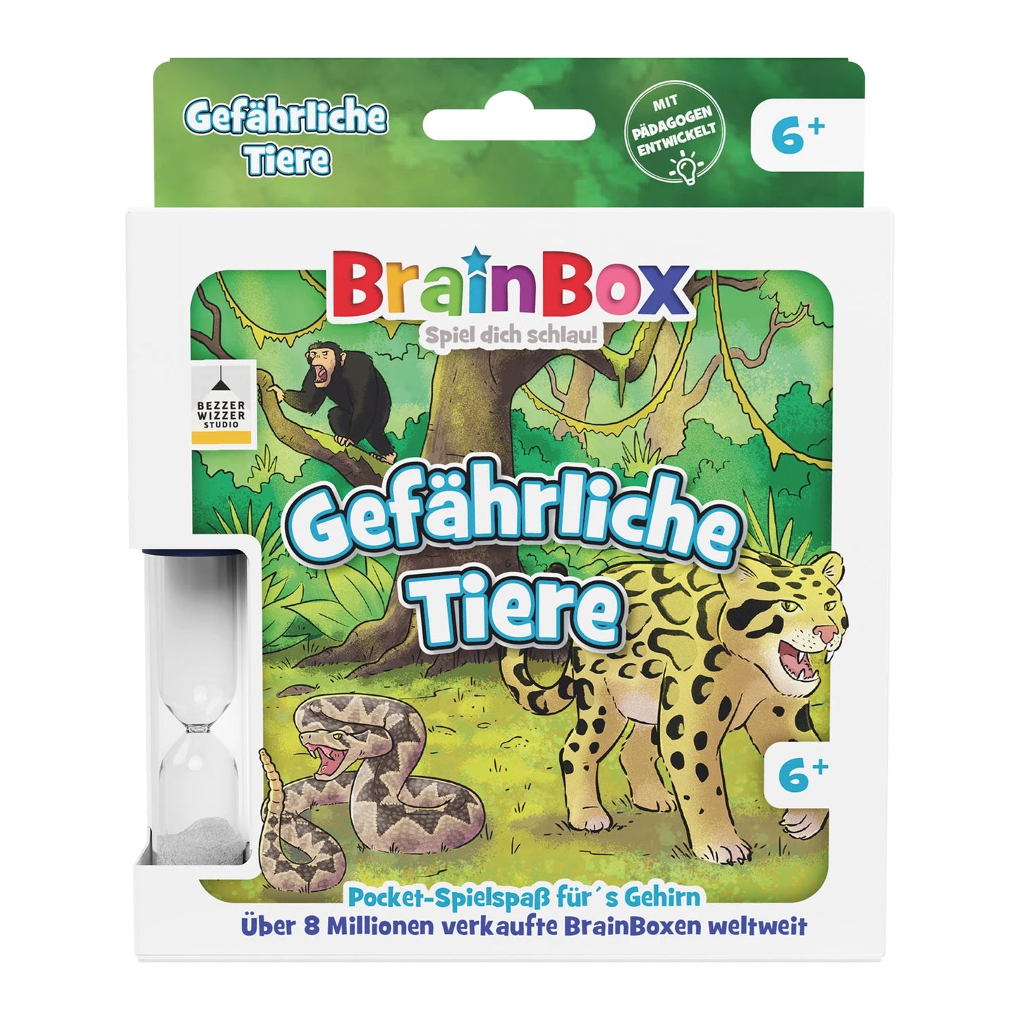 BRAINBOX POCKET - ANIMALI PERICOLOSI (D)