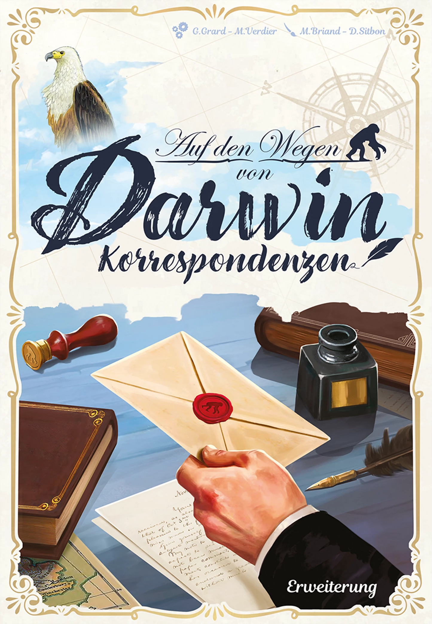 SUR LES TRACES DE DARWIN - CORRESPONDANCES (D)