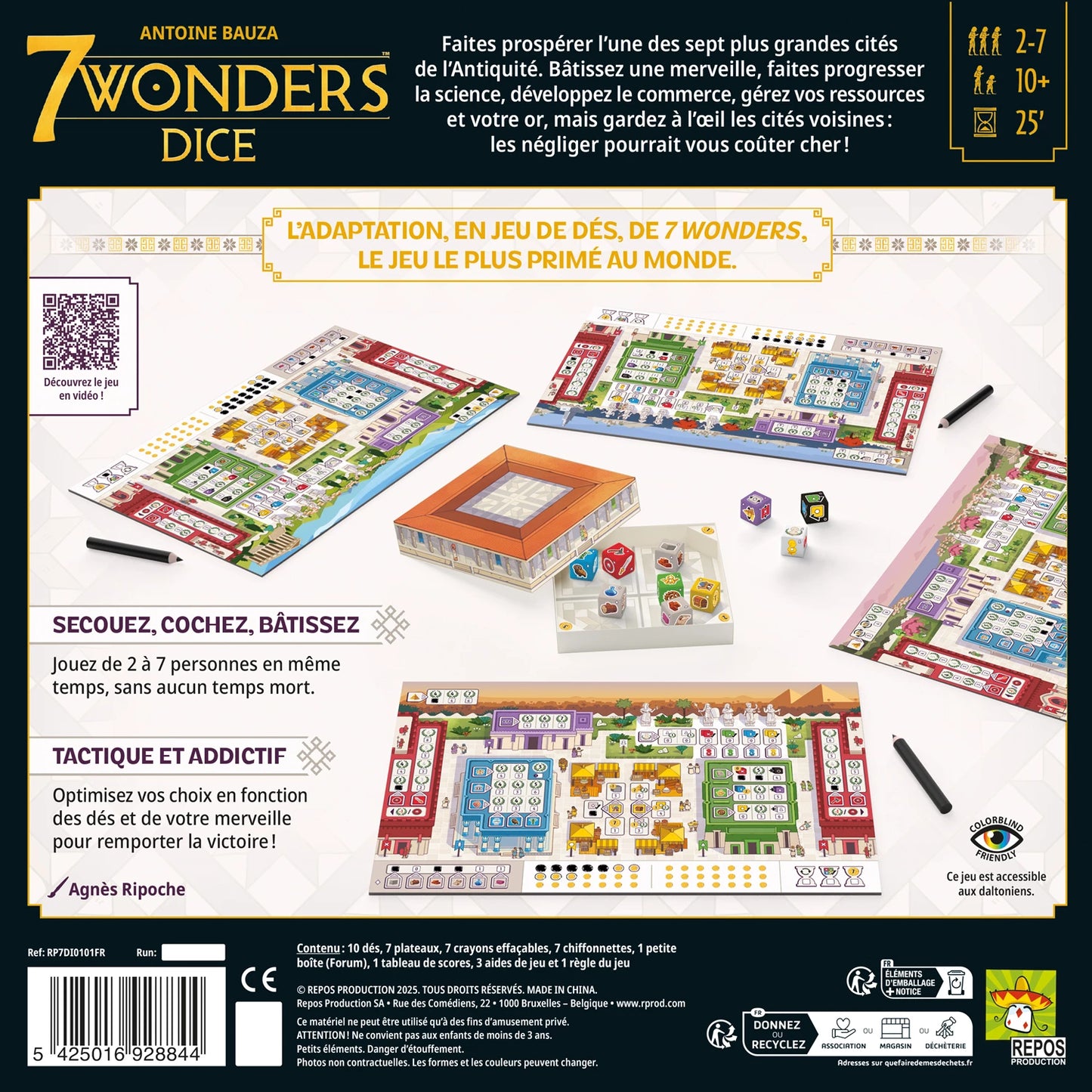 7 WONDERS WÜRFEL (F)