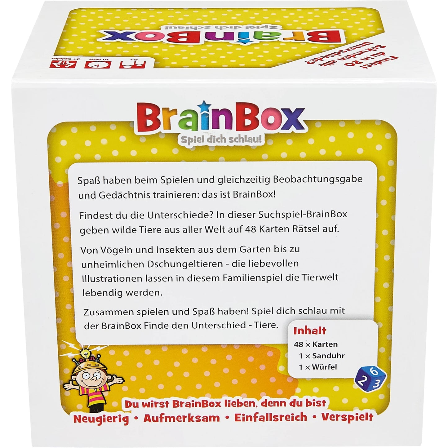 BRAINBOX - TROVA LE DIFFERENZE TRA GLI ANIMALI (D)