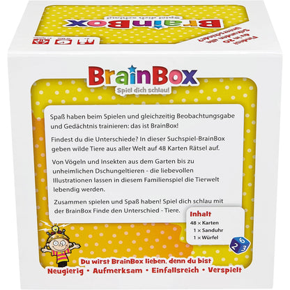 BRAINBOX - TROVA LE DIFFERENZE TRA GLI ANIMALI (D)